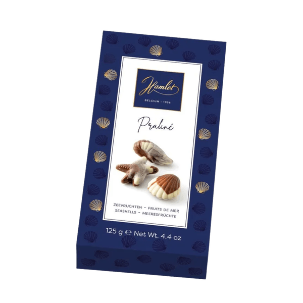 Chocolate Belga Hamlet Concha Marinha Recheados 125g